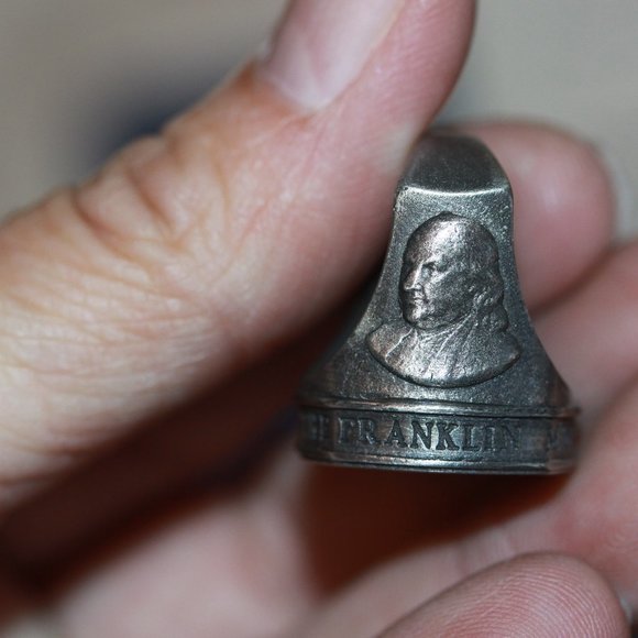 Vintage The Franklin Mint Collectors Society Wax Seal Kit Benjamin Stamp Patriot - Picture 4 of 6